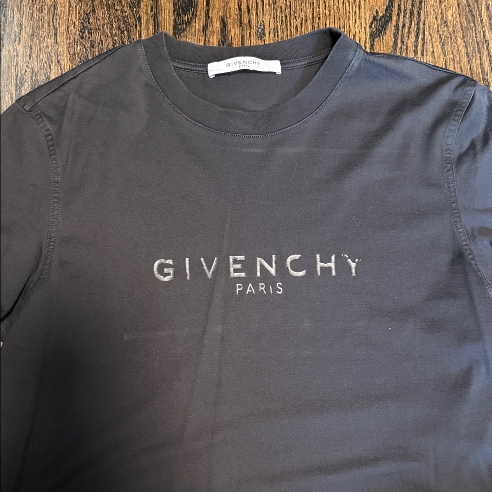 Givenchy Black Short Sleeve Tee
